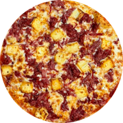 Premium: especial - Pizza Grande (Ingredientes: Carne Seca, geleia apimentada, Molho de Tomate, Mussarela, Orégano, queijo coalho)