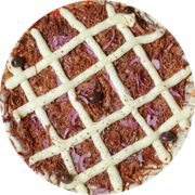 Premium: nordestina - Pizza Grande (Ingredientes: Carne Seca, Catupiry, Molho de Tomate, Mussarela, Orégano, queijo coalho)