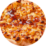 Premium: da casa - Pizza Grande (Ingredientes: Bacon, geleia apimentada, Molho de Tomate, Mussarela, queijo coalho)