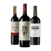 Kits: Kit Vinhos Malbec - 4 Estaciones + Otro Loco + Callia - Malbec - 750ml