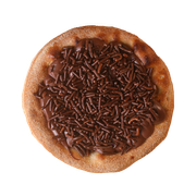 Esfihas DOCES TRADICIONAIS: Esfiha Brigadeiro - Chocolate ao leite e Granulado