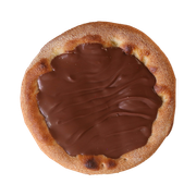 Esfihas DOCES TRADICIONAIS: Esfiha CHOCOLATE AO LEITE - Creme de chocolate ao leite