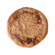 Esfihas DOCES TRADICIONAIS: Esfiha Paçoquinha CHOCOLATE AO LEITE - Creme de chocolate ao leite e Paçoquinha de Amendoim