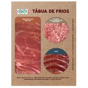 Queijos e Petiscos: Tábua de Frios Ceratti - Copa + Salame + Presunto Italiano 150g