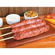 Espetos Congelados: Linguiça - Espeto de Linguiça Calabresa - (5 unidades)