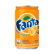 Refrigerante: FANTA LARANJA LATA 220ML - FANTA LARANJA LATA 220ML