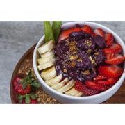 açai: AÇAI - açai 500 ml (Ingredientes: cobertura de morango)
