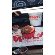 Açaí Montado: NUTELLA+ABACAXI+LEITE CONDESADO+LEITE EM PO - CREME MONTADO 1L (Ingredientes: ACRÉCIMOS IRÃO JUNTOS)