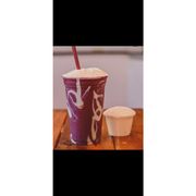 Vitaminas: 01-TRADICIONAL TUDO BATIDO - Vitamina 500ml (Ingredientes: Açaí, Leite Condensado, Leite em Pó)