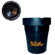 CINZEIROS: CINZEIRO AUTOMOTIVO SADHU PRETO - ATACADO ACIMA DE 3 UNIDADES FICA R$ 9,50 CADA