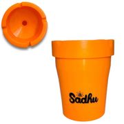 CINZEIROS: CINZEIRO AUTOMOTIVO SADHU LARANJA - ATACADO ACIMA DE 3 UNIDADES FICA R$ 9,50 CADA