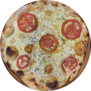 Tradicionais: Mussarela - Pizza Grande (Ingredientes: Mussarela, Orégano, Rodelas de Tomate)