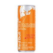 Energéticos: Red Bull Morango com Pêssego 250ml - Energético sabor Morango com Pêssego