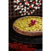 Tradicionais: 43- Expectropolis (Carne/Molho mostarda) - Pizza Grande (Ingredientes: Molho de Mostarda, Molho de Tomate, Mussarela, Tiras de Carne)
