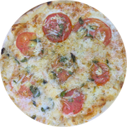 Tradicionais: Marguerita - Pizza Grande (Ingredientes: Manjericão, Mussarela, Parmesão, Tomate Italiano)