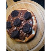 Doces: OREO - Pizza Doce (Ingredientes: Biscoito Oreo, Chocolate Ao Leite)