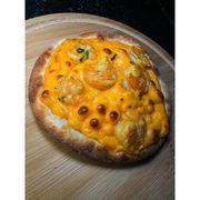 Salgadas: CAMARÃO C/ CHEDDAR - Esfiha (Ingredientes: Camarão, Cheddar)