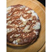 Doces: NINHO COM NUTELLA - Pizza Doce (Ingredientes: Leite Condensado, Leite Ninho em Pó, Nutella, Ovomaltine em Pó)
