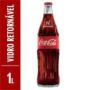 Refrigerante: coca retornável 1 lt - Com sabor inconfundível e único, a Coca-Cola Original é o refrigerante mais tradicional e consumido no mundo inteiro!