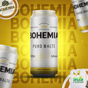 Cerveja: Bohemia latão 473ml)