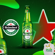 Cerveja: Heineken Long 330ml)