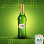 Cerveja: Stella Artois Pure Gold 330ml)
