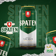 Cerveja: Spaten Latão 473ml)
