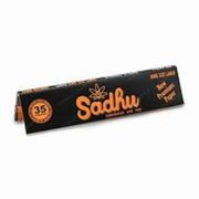 Seda Sadhu: Seda Sadhu Black King Size - 35 Folhas