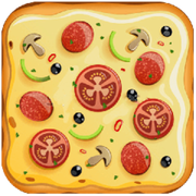 Tradicionais: 08-Frango ao Creme - Pizza Grande Quadrada (16 Fatias) (Ingredientes: Molho de Tomate, Mussarela, Frango Desfiado, Molho Branco, Orégano)
