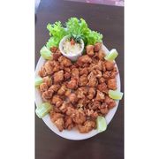 Porções: Porção de Frango c. Limão Siciliano (600g) - 600 gramas de frango, molho de alho maionese e limão