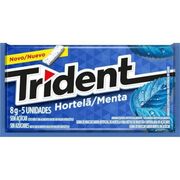Biscoito, balas e chocolates: TRIDENT HORTELA - CHICLETE