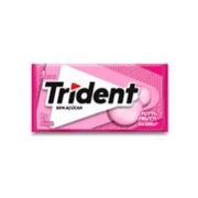 Biscoito, balas e chocolates: TRIDENT TUTTI FRUTTI - CHICLETE