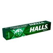 Biscoito, balas e chocolates: HALLS MENTA - balas