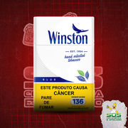 Cigarros: Winston Azul)