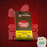 Charuto: Charuto Titan Chocolate Caixa 5un)