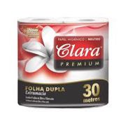 Higiene Pessoal: Papel Higiênico Clara c/4 - c/4 Rolos