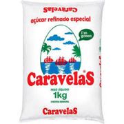 Mantimentos: Açúcar Caravelas 1Kg - Mercado