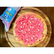 EDIÇÃO LIMITADA: BEIJINHO FINI - Pizza Grande (Ingredientes: BALA BEIJINHO FINI, CREME FINI BEIJINHO, o cliente se responsabiliza e está ciente que o sabor doce é mais vulneravél e pode ocorrer de derramar na embalagem ou ir mais derretido.)