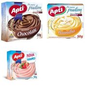 Condimentos: Pó Para Pudim APTI - Consultar Sabores Disponíveis.