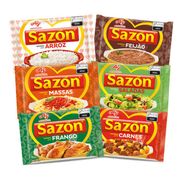 Temperos: Sazon - Escolher o Sabor nas Observações.