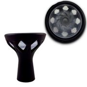 ROSH DE SILICONE: ROSH DE SILICONE VIDRO - PRETO - ATACADO ACIMA DE 3 UNIDADE FICA R$ 16,00 CADA