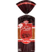 Padaria: Pão Preto Farias - pacote