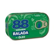 Condimentos: Sardinha Ralada 88 - lata