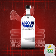 Vodkas: Absolut Tradicional 1L)