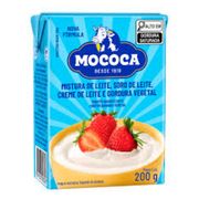 Mantimentos: creme leite terra mistura Mococa 200g - 200ml