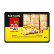Congelados: Pão de Alho Santa Massa - pacote