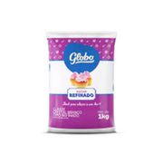 Mantimentos: Açucar Globo refinado - 1kg