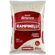 Mantimentos: Arroz Tipo 1 Rampinelli - 1kg