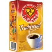 Mantimentos: Café 3 corações250g - 250g