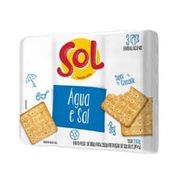 Biscoitos: Aguá e Sal Sol - Sol